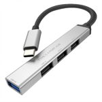 HUB USB type C la 4 x USB-A, Roline 14.02.5053, Roline