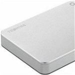 HDD Extern Toshiba Canvio Premium, 2.5 inch, 3TB, USB 3.0 (Argintiu)