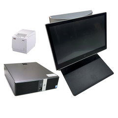 Sistem POS Second Hand HP RP5810 SFF, Intel Core i5-4570S 2.90GHz, 8GB DDR3, 128GB SSD, 4 x Serial Port, 1 x 24 Volt USB, 3 x 12 Volt USB + Monitoare Retail 14 Inch HP L7014t Touchscreen + 10 Inch HP L7010t + Imprimanta POS Nixdorf TH 230+, HP Sistem POS Second Hand HP RP5810 SFF, Intel Core i5-4570S 2.90GHz, 8GB DDR3, 128GB SSD, 4 x Serial Port, 1 x 24 Volt USB, 3 x 12 Volt USB + Monitoare Retail 14 Inch HP L7014t Touchscreen + 10 Inch HP L7010t + Imprimanta POS Nixdorf TH 230+, HP