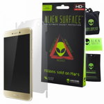 Folie Alien Surface HD, Huawei P9 Lite 2017, protectie spate, laterale + Alien Fiber cadou, Alien Surface