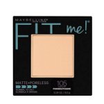 Maybelline Fit Me! Matte+Poreless pudra matuire culoare 105 Natural Ivory 9 g, Maybelline