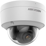 Camera supraveghere Hikvision IP dome DS-2CD2147G2-(2.8mm)C, 4MP, ColorVu - imagini color 24/7 (color si pe timp de noapte), fil, HIKVISION