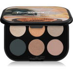MAC Cosmetics Connect In Colour Eye Shadow Palette 6 shades paletă cu farduri de ochi culoare Nude Board 6.25 g, MAC Cosmetics