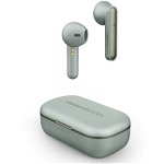 Casti In-Ear Bluetooth Energy Sistem Style 3, True Wireless, Cutie de incarcare, Olive