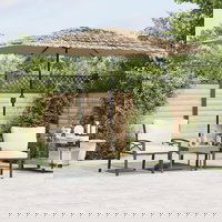 Umbrela soare de gradina cu stalp din otel vidaXL