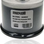 Set 50 discuri CD-R Maxell, 700 MB 52x