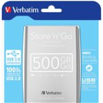 HDD Extern VERBATIM Store 'n' Go, 2.5, 500GB, USB 3.0, silver