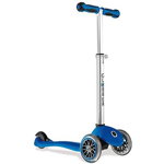 Jucarie Elite Deluxe with light rollers, Scooter (Blue), GLOBBER