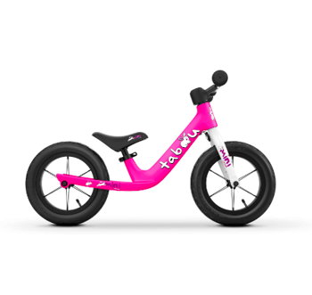 Bicicleta fara pedale pentru copii Tabou Rocket Run 12 Negru/Verde 2022