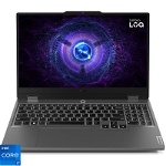 Laptop Gaming Lenovo LOQ 15IRX9 cu procesor Intel® Core™ i5-13450HX pana la 4.6 GHz, 15.6", Full HD, IPS, 16GB, 1TB SSD, NVIDIA® GeForce RTX™ 4060 8GB GDDR6, No OS, Luna Grey, Lenovo
