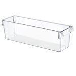 Cutie plastic transparent pentru depozitare si organizare, 36x10,5x10 cm, Quttin, 