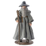 Figurina articulata Gandalf IdeallStore®, Grey Mithrandir, editie de colectie, 18 cm, stativ inclus, IdeallStore