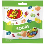 Jelly Belly Sours Mix Jelly Beans - bomboane cu gust de fructe acrișoare 70g, Jelly Belly