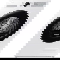 Uscator de rufe DV80CGC0B0AHLE, Pompa de caldura, 8 kg, Clasa A++, Optimal Dry, Wrinkle Prevent, AI Energy, Alb, Samsung