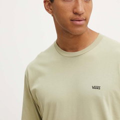 Vans tricou din bumbac barbati, culoarea verde, cu imprimeu, VN0A3CZED3Z1, Vans