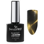 Top Coat Cat Eye SensoPRO Milano 10ml, Gold, SensoPRO Milano