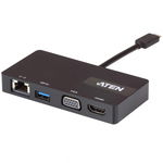 Docking Station Aten UH3232-AT USB-C (Negru)