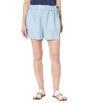 Imbracaminte Femei Tommy Hilfiger Adaptive Chambray Shorts Light Wash, Tommy Hilfiger Adaptive