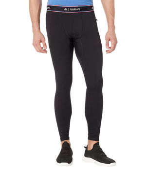Imbracaminte Barbati Fourlaps Running Tights Black, Fourlaps