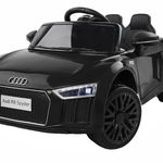 Masinuta electrica cu telecomanda 24 G si roti EVA Audi R8 Spyder Black, Audi