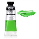 Culoare ulei profesionala verde permanent 50ml Artix PP645-28, MPapel