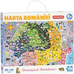 Puzzle Mimorello - Harta Romaniei, 168 piese