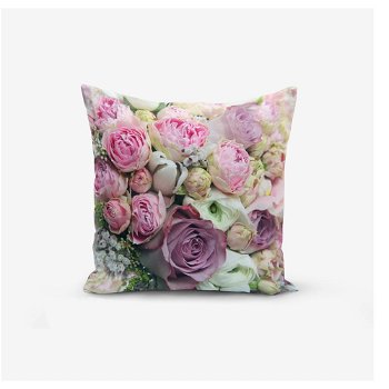 Față de pernă din amestec de bumbac Minimalist Cushion Covers Roses, 45 x 45 cm, Minimalist Cushion Covers