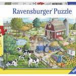 Puzzle ferma 60 piese ravensburger, Ravensburger