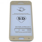 Folie sticla 5D Samsung J3 (2017) - Gold
