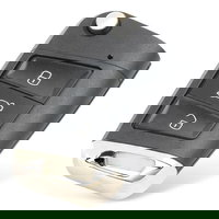 Carcasa Cheie Auto 3 butoane pentru VW Golf 4, Passat B5, Bora, Polo, Skoda Octavia 1, Fabia, Superb – Compatibila Volkswagen, Skoda, Seat, tip Briceag, Techstar