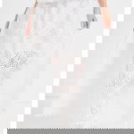 Fusta maxi cu broderie Sangallo, GUESS