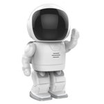 Robot Space Boy A180, Baby Monitor, cu Camera de Supraveghere IP Wireless Integrata, 960P, 1.3 MP HD, Suport Prindere, Alb, Inter-Line Company SRL