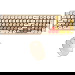 MOFII Wireless Keyboard+Mouse 2.4G Baby Bear Beige, MOFII