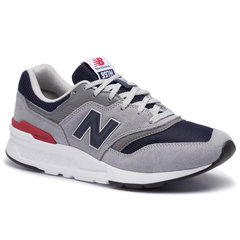 Pantofi barbati - Piele intoarsa/Mesh - Gri, New Balance Pantofi barbati - Piele intoarsa/Mesh - Gri, New Balance