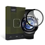 Folie protectie HOFI Hybrid Glass 0.3mm 7H compatibila cu Huawei Watch 4 46mm Black, Glass Pro