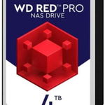 Hard Disk Desktop Western Digital Red Pro, 4TB, 7200RPM (Rosu)