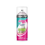 Vopsea spray Oskar Super Matt, alb RAL 9010, mat, interior/exterior, 400 ml, Oskar