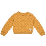 Cardigan copii Chicco, tricotat, galben auriu, 96895