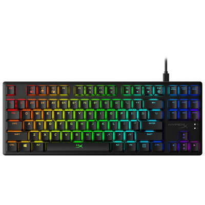 Tastatura Gaming Mecanica HyperX Alloy Origins Core RGB, Red Switch, US, negru