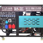 Generator de curent 9 KW diesel - Heavy Duty - Konner & Sohnen - KS-13-1DEW-1/3-ATSR