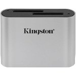 Kingston Card Reader Kingston Workflow WFS-SD, Argintiu, Kingston