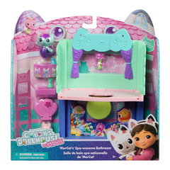 Gabbys Dollhouse Filmul Camere Pentru Casa De Papusi A Lui Gabby Baie Cu Figurine Si Accesorii, Spin Master