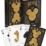 Carti de Joc Bicycle Disney - Mickey Mouse Black & Gold