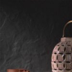 Set cești de cafea, Maro, 22x7x14 cm, Kütahya Porselen