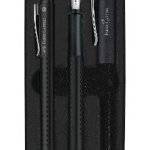 Set cadou stilou + pix Faber-Castell Grip 2011, negru