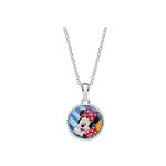 Colier Disney cu poza color Minnie Mouse - Argint 925, Disney