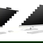 Sistem PC All in One HP 27-cr0008nq, Intel Core i7-1355U pana la 5.0GHz, 27" Full HD, 16GB, SSD 1TB, Intel Iris Xe Graphics, Free DOS, alb
