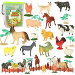 Animale de ferma 14pcs + accesorii