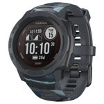 Smartwatch Garmin Instinct Solar Surf, 45mm, GPS, Polimer ranforsat cu fibre, Power Glass, Pipeline, Garmin