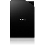 HDD extern portabil Silicon Power Stream S03, Negru, 1 TB